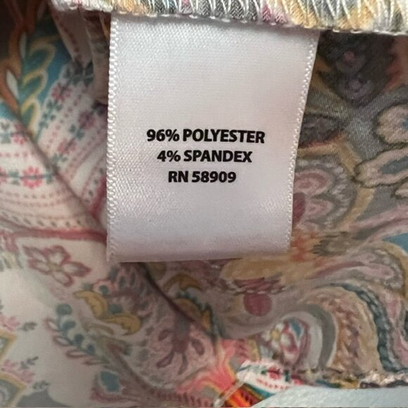 Allison Daley Plus Womens Tunic, Asymmetrical Hemline & Sleeves, Size 3X - Picture 7 of 8